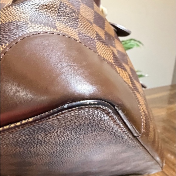 Louis Vuitton Hampstead Dark Brown Checkered Tote - Picture 14 of 16